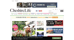 Desktop Screenshot of cheshirelife.co.uk